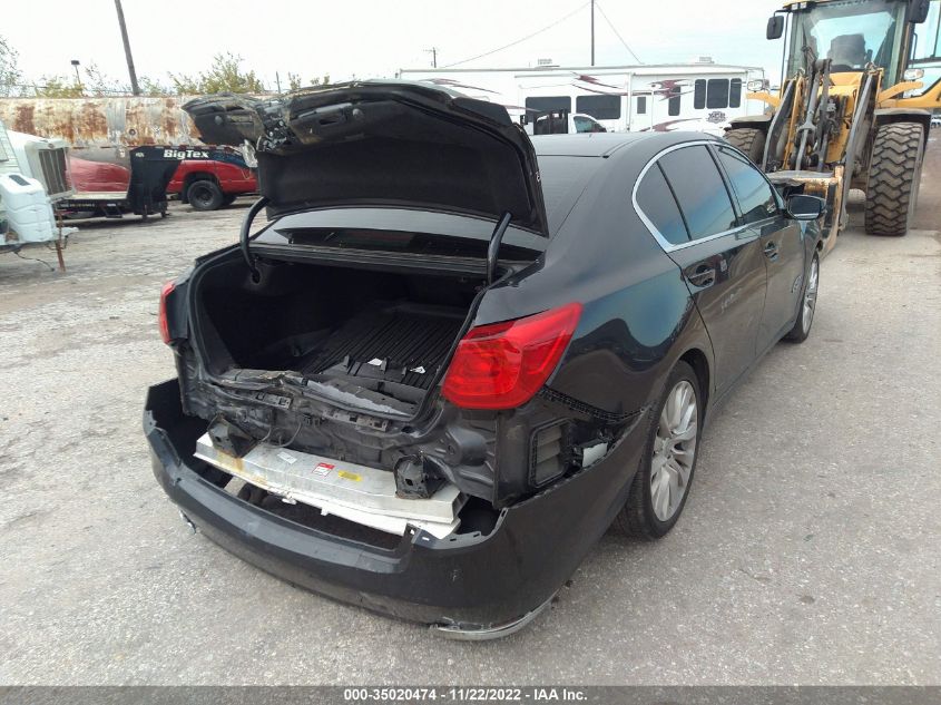 2014 ACURA RLX TECH PKG JH4KC1F59EC006988