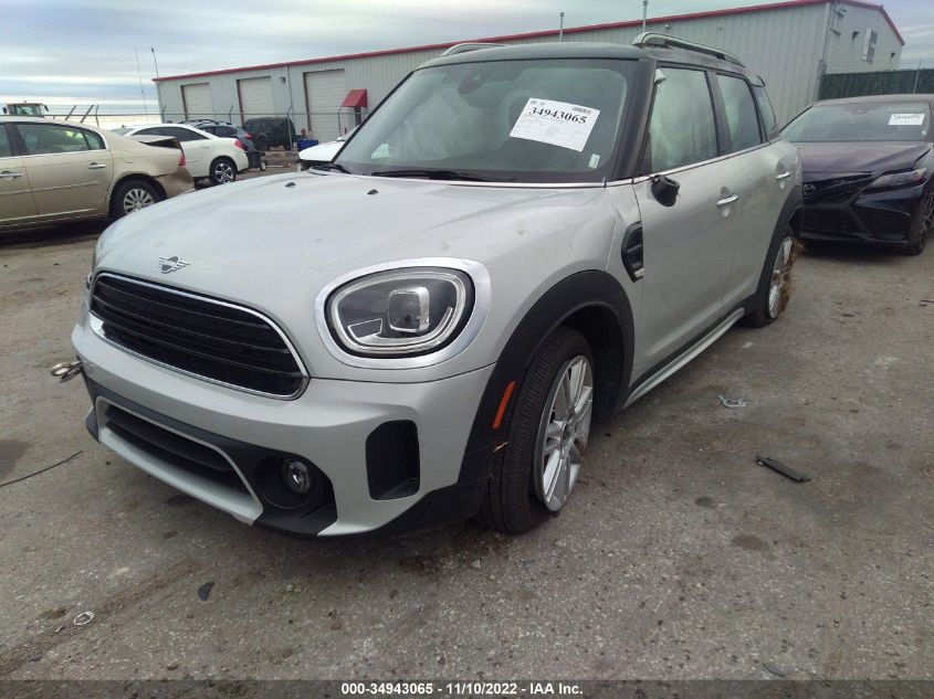 2022 MINI COUNTRYMAN COOPER WMZ23BR07N3N73403