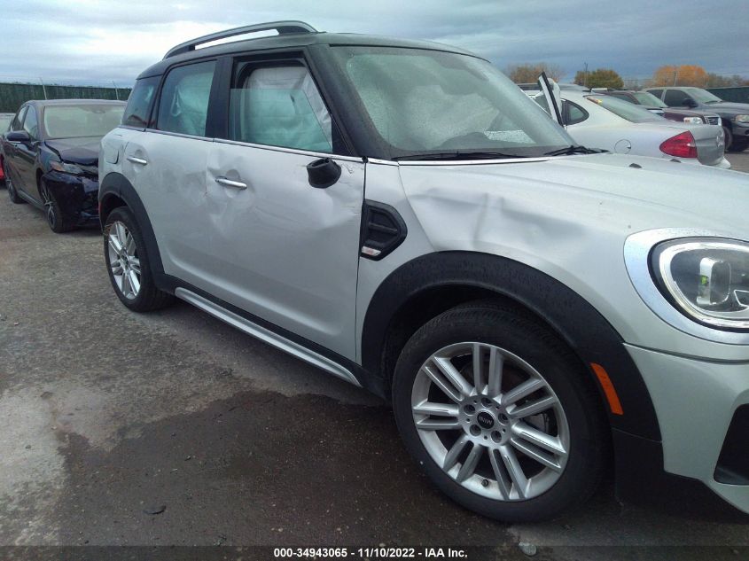 2022 MINI COUNTRYMAN COOPER WMZ23BR07N3N73403