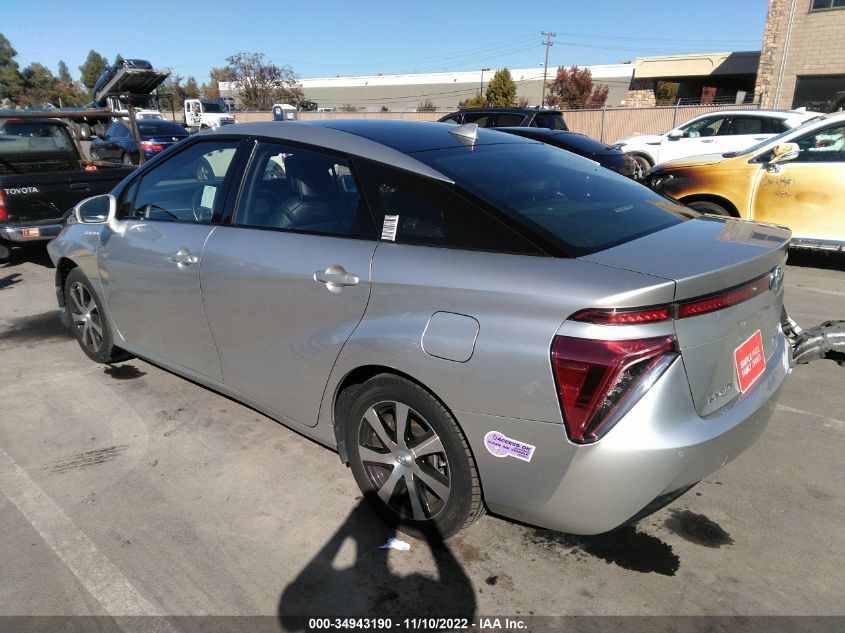 2018 TOYOTA MIRAI JTDBVRBDXJA005393