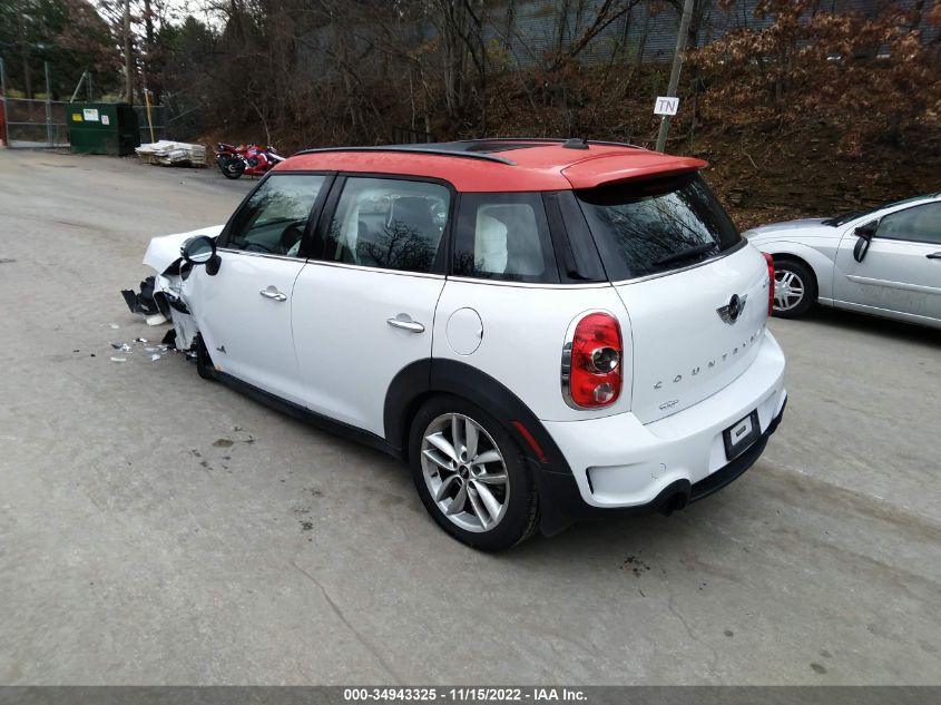 2014 MINI COOPER COUNTRYMAN S WMWZC5C55EWP38476