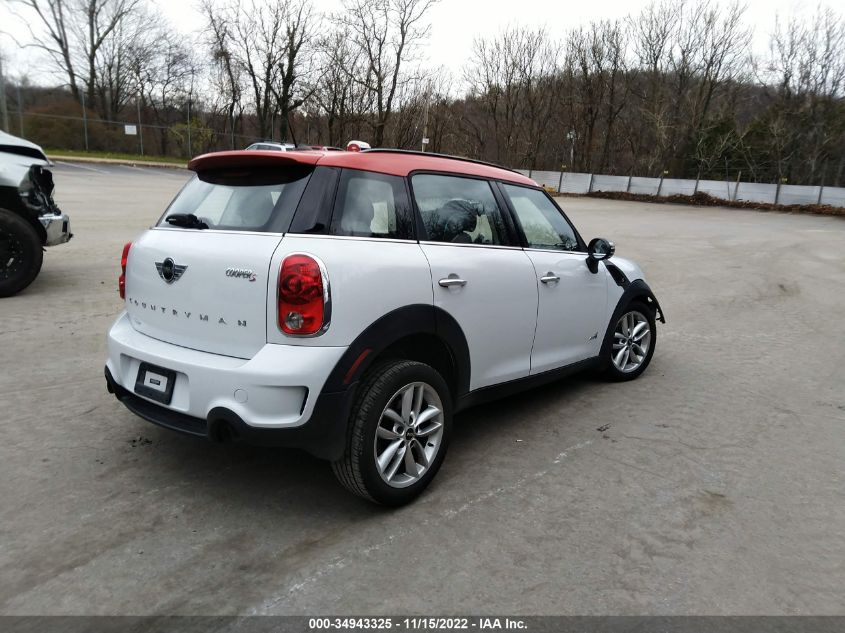 2014 MINI COOPER COUNTRYMAN S WMWZC5C55EWP38476