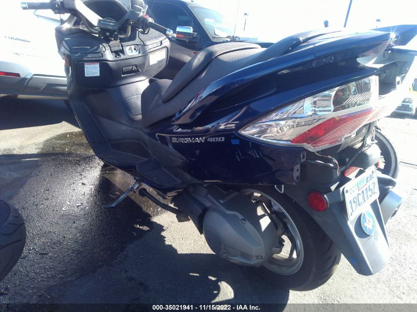 2007 SUZUKI AN400 JS1CK44A772103166