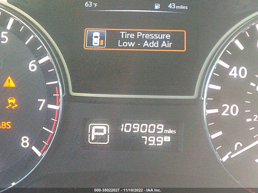 2015 NISSAN ALTIMA VIN: 1N4AL3APXFN922852