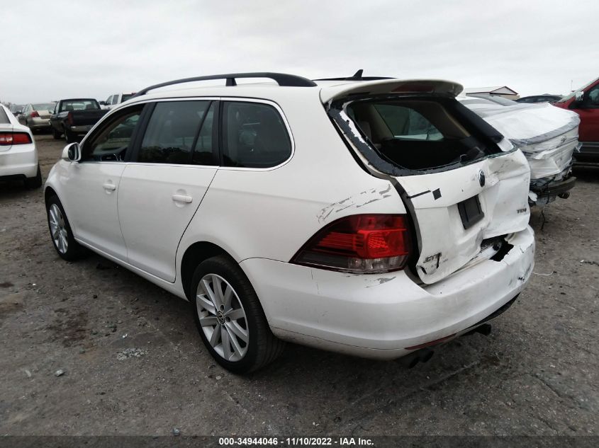 2014 VOLKSWAGEN JETTA SPORTWAGEN TDI W/SUNROOF & NAV 3VWPL7AJ2EM606312