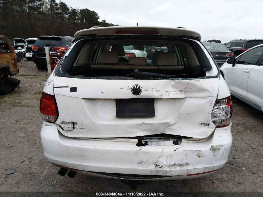 2014 VOLKSWAGEN JETTA SPORTWAGEN TDI W/SUNROOF & NAV 3VWPL7AJ2EM606312