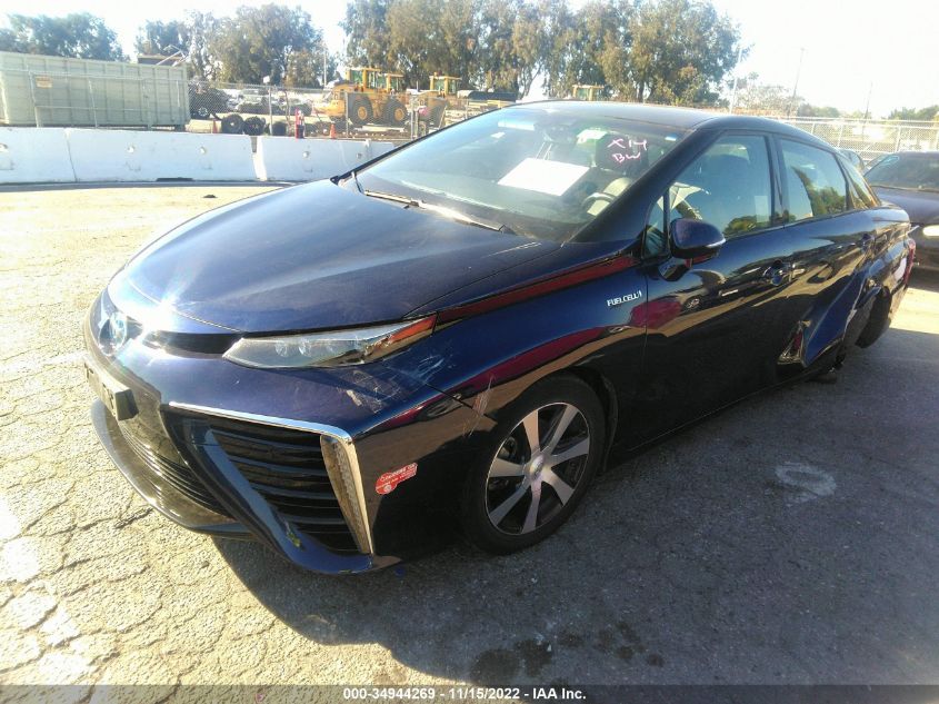 2018 TOYOTA MIRAI JTDBVRBD2JA004254