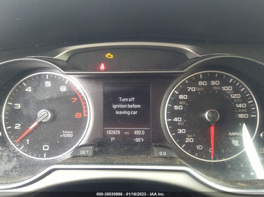 2014 AUDI A4 PREMIUM WAUBFAFL8EN043717