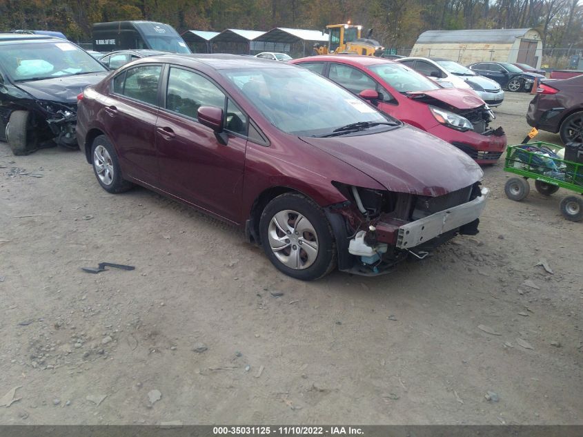 2014 HONDA CIVIC LX - 19XFB2F5XEE235247