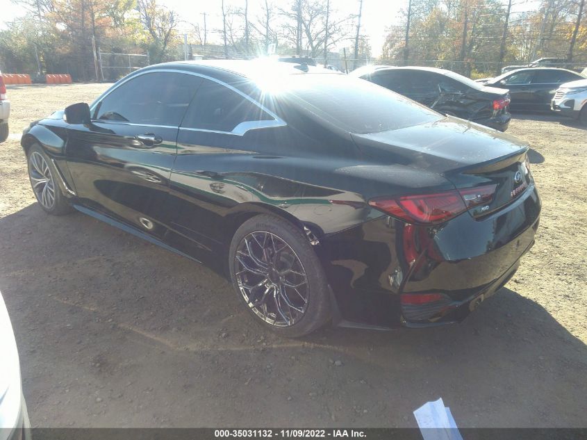 2019 INFINITI Q60 3.0T LUXE JN1EV7EL0KM290239