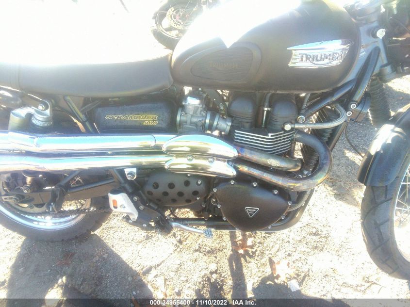 2012 TRIUMPH MOTORCYCLE SCRAMBLER SMT925RNOCT528588