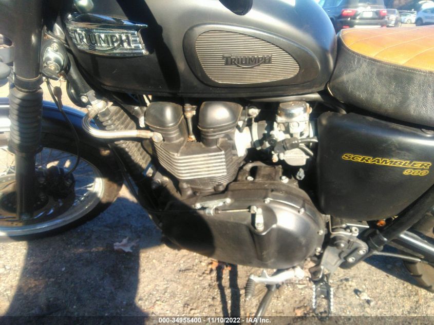 2012 TRIUMPH MOTORCYCLE SCRAMBLER SMT925RNOCT528588