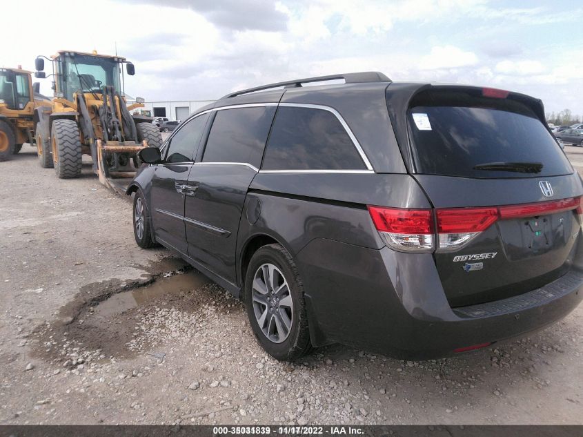 2014 HONDA ODYSSEY TOURING 5FNRL5H96EB060419