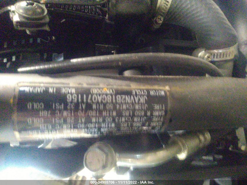 2012 KAWASAKI VN900 B JKAVN2B18CA071156