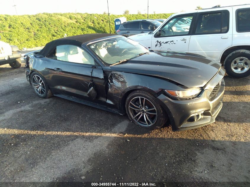 VIN 1FATP8UH4H5334284 2017 FORD MUSTANG ECOBOOST PREMIUM