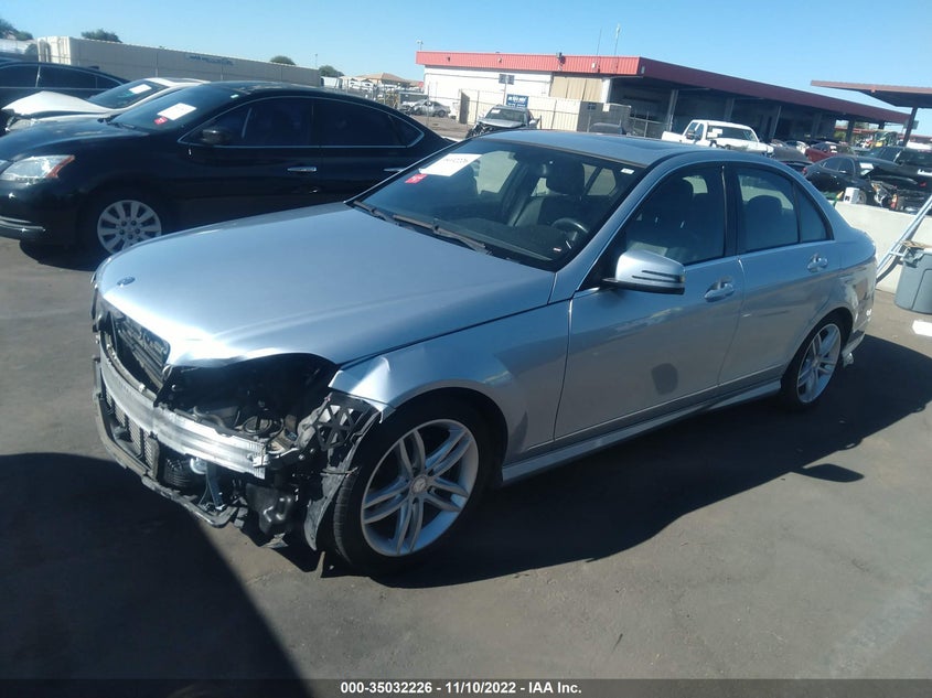 2013 MERCEDES-BENZ C 250 VIN: WDDGF4HB8DF973565