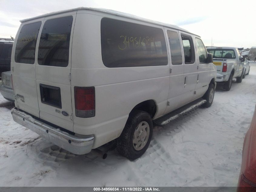 2013 FORD ECONOLINE WAGON XL/XLT 1FBNE3BLXDDA01577
