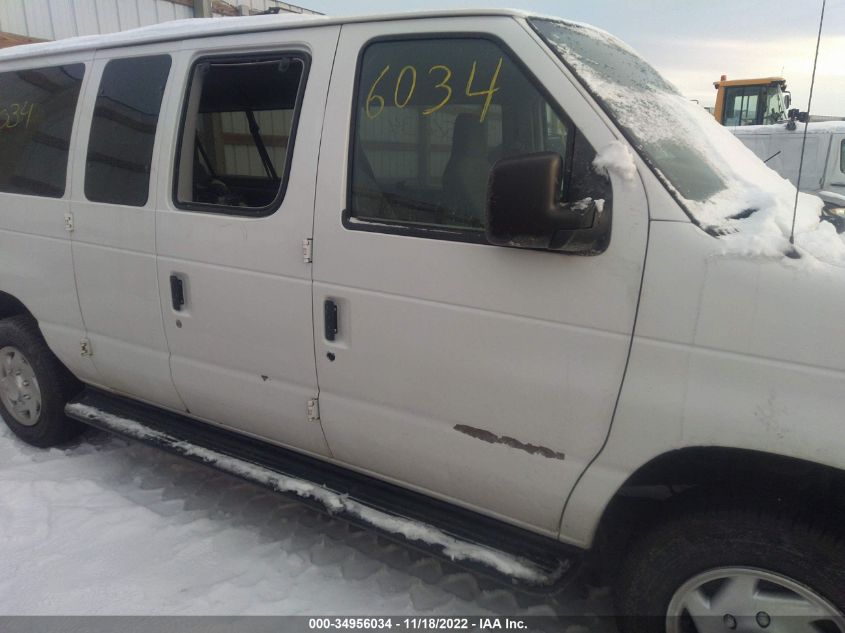 2013 FORD ECONOLINE WAGON XL/XLT 1FBNE3BLXDDA01577