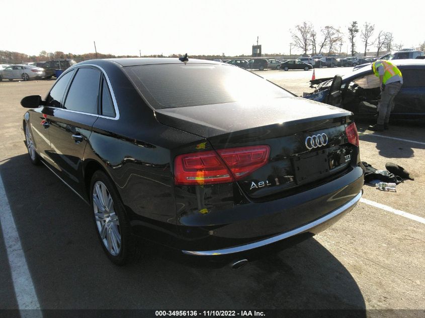 2014 AUDI A8 L 3.0L TDI WAURMAFD9EN000792