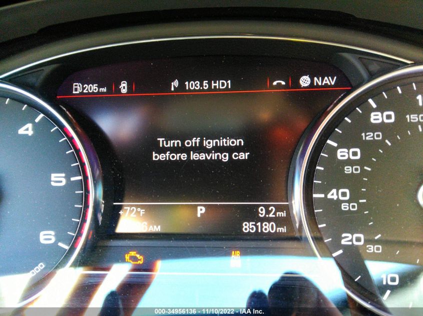 2014 AUDI A8 L 3.0L TDI WAURMAFD9EN000792