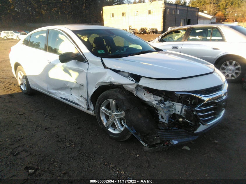 VIN 1G1ZB5ST5LF154638 2020 CHEVROLET MALIBU LS