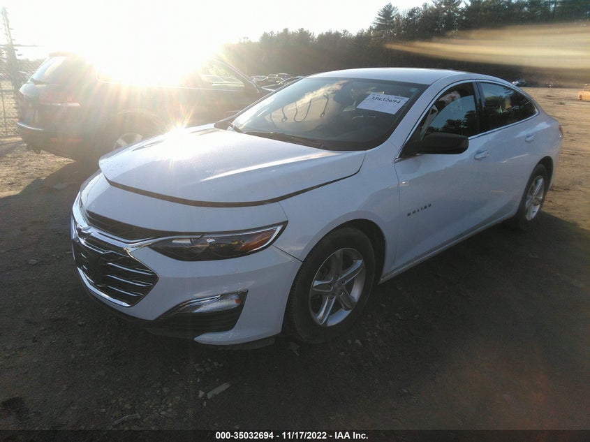 VIN 1G1ZB5ST5LF154638 2020 CHEVROLET MALIBU LS