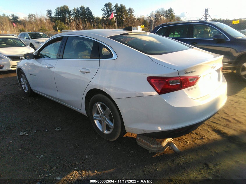 VIN 1G1ZB5ST5LF154638 2020 CHEVROLET MALIBU LS