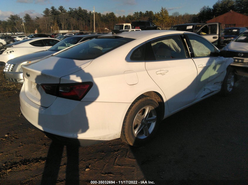 VIN 1G1ZB5ST5LF154638 2020 CHEVROLET MALIBU LS