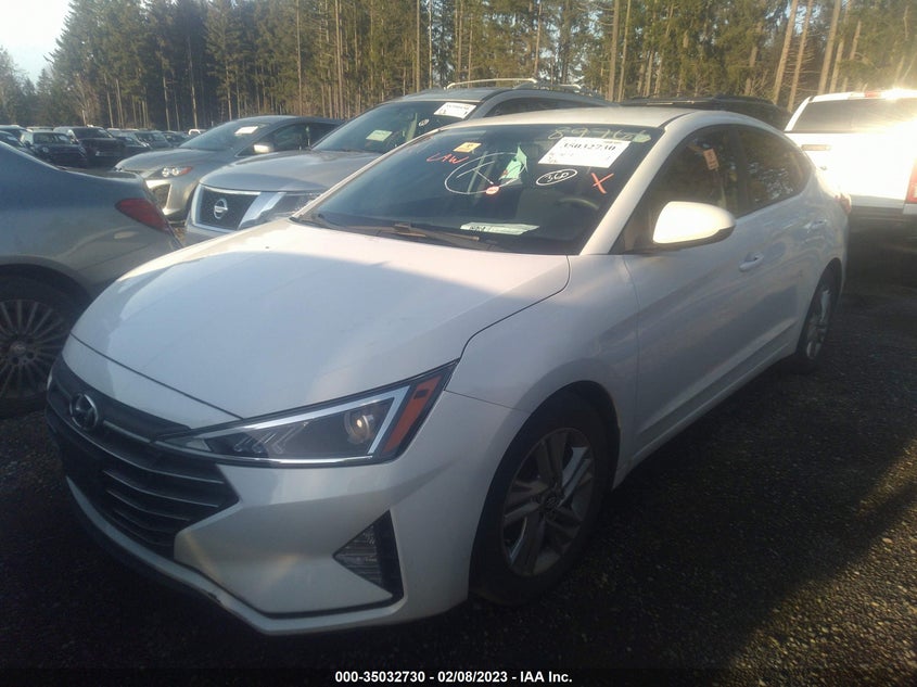 VIN 5NPD84LF9KH464511 2019 HYUNDAI ELANTRA SEL