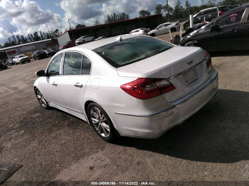 2013 HYUNDAI GENESIS 3.8L KMHGC4DD2DU258556