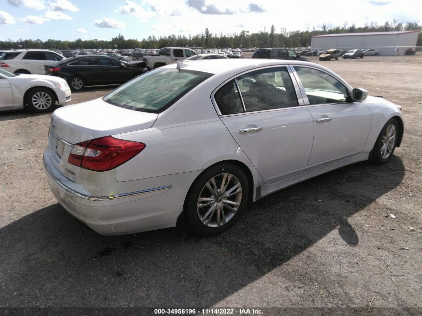2013 HYUNDAI GENESIS 3.8L KMHGC4DD2DU258556