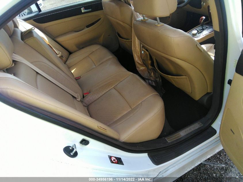 2013 HYUNDAI GENESIS 3.8L KMHGC4DD2DU258556