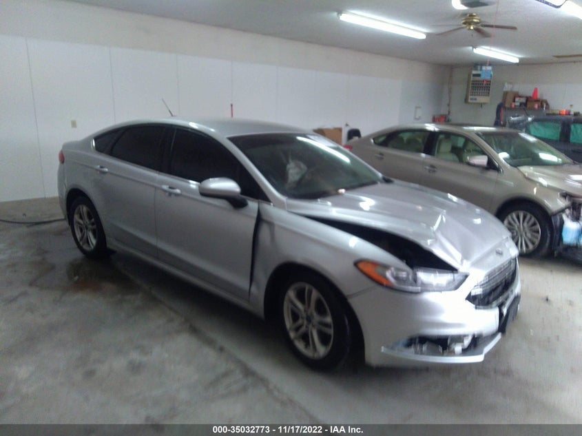 VIN 3FA6P0HD4JR147930 2018 FORD FUSION SE