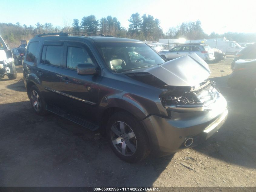 2013 HONDA PILOT TOURING - 5FNYF4H91DB013729