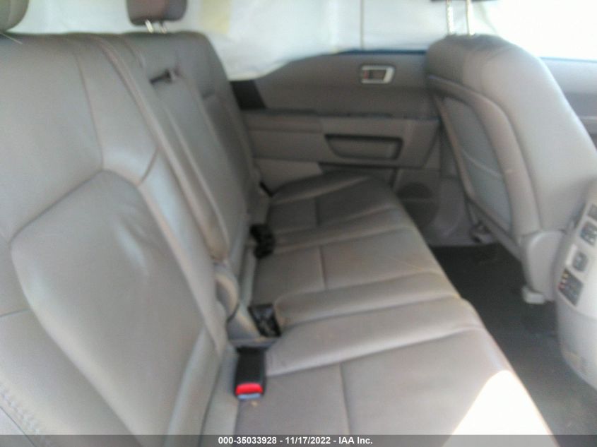 2015 HONDA PILOT TOURING - 5FNYF3H96FB011844