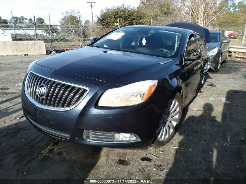 2013 BUICK REGAL TURBO PREMIUM 1 2G4GS5EV0D9248072