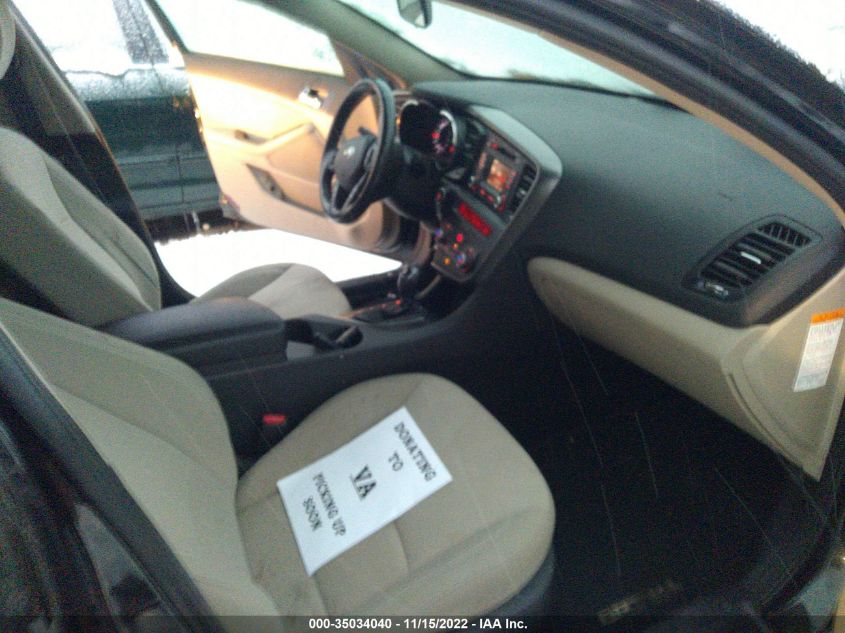 2013 KIA OPTIMA HYBRID LX KNAGM4AD5D5053455