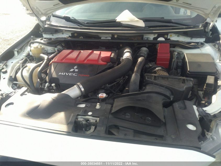 2013 MITSUBISHI LANCER EVOLUTION GSR JA32W8FV1DU024183