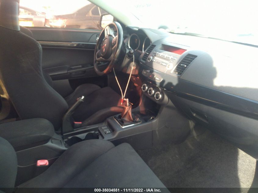 2013 MITSUBISHI LANCER EVOLUTION GSR JA32W8FV1DU024183