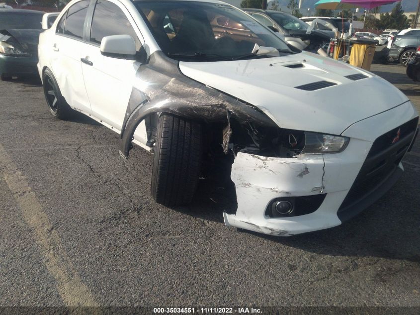 2013 MITSUBISHI LANCER EVOLUTION GSR JA32W8FV1DU024183