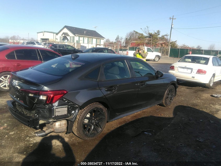 VIN 2HGFE2F56NH598576 2022 HONDA CIVIC SEDAN SPORT