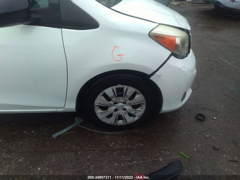 2014 TOYOTA YARIS L/LE VNKKTUD39EA006206