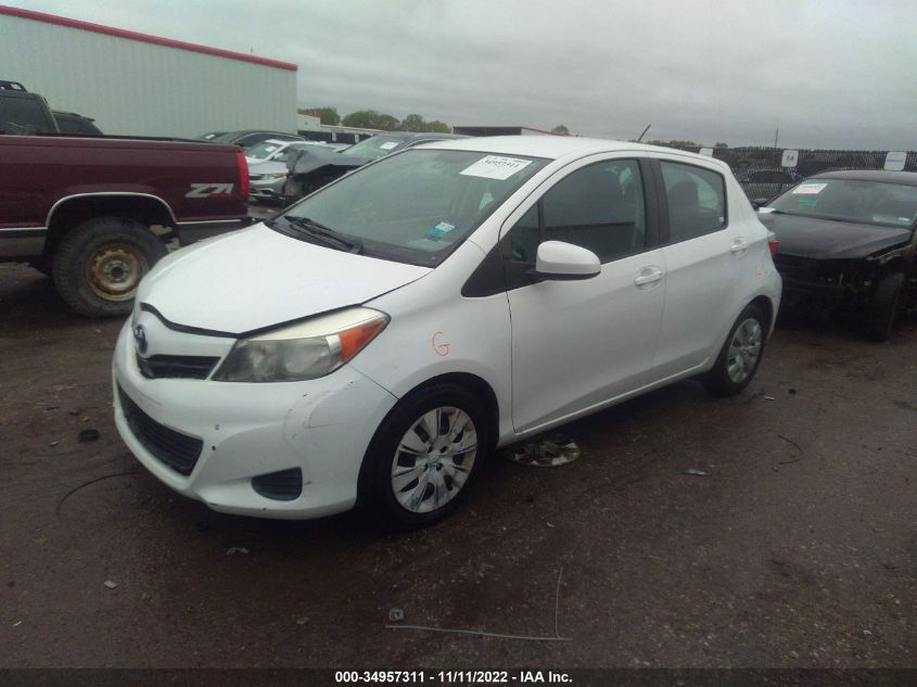 2014 TOYOTA YARIS L/LE VNKKTUD39EA006206