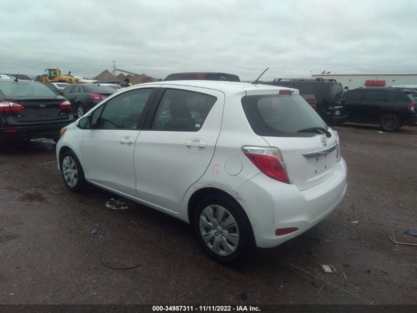 2014 TOYOTA YARIS L/LE VNKKTUD39EA006206