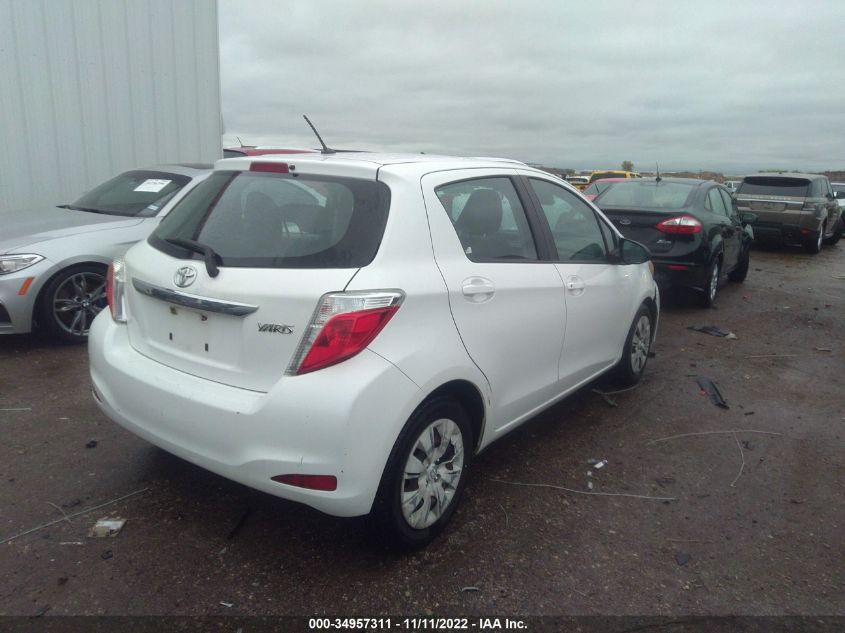 2014 TOYOTA YARIS L/LE VNKKTUD39EA006206
