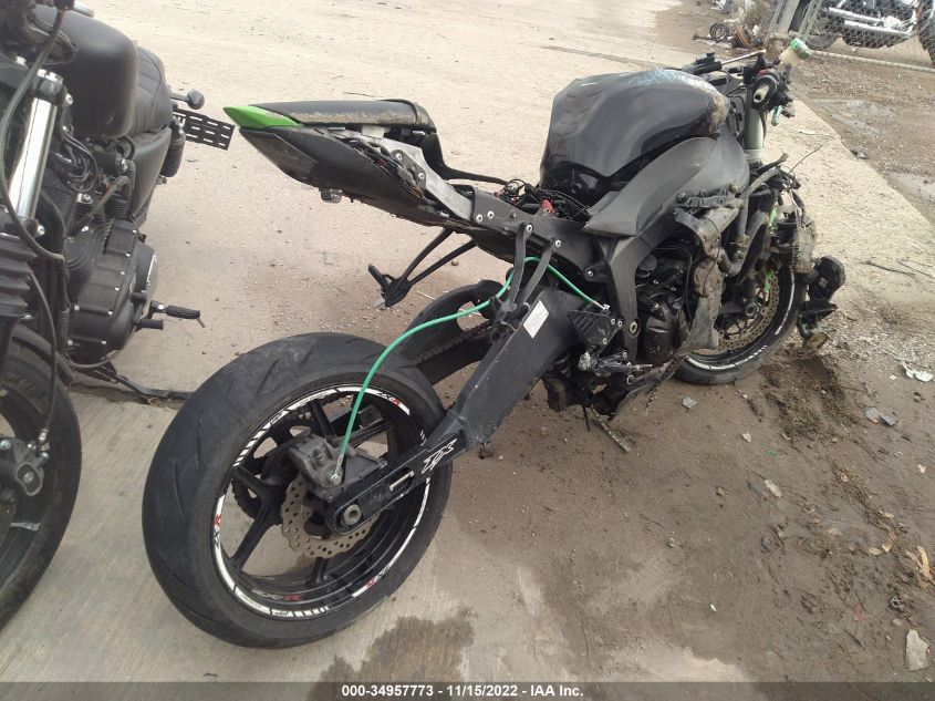2010 KAWASAKI ZX600 R JKAZX4R14AA019534
