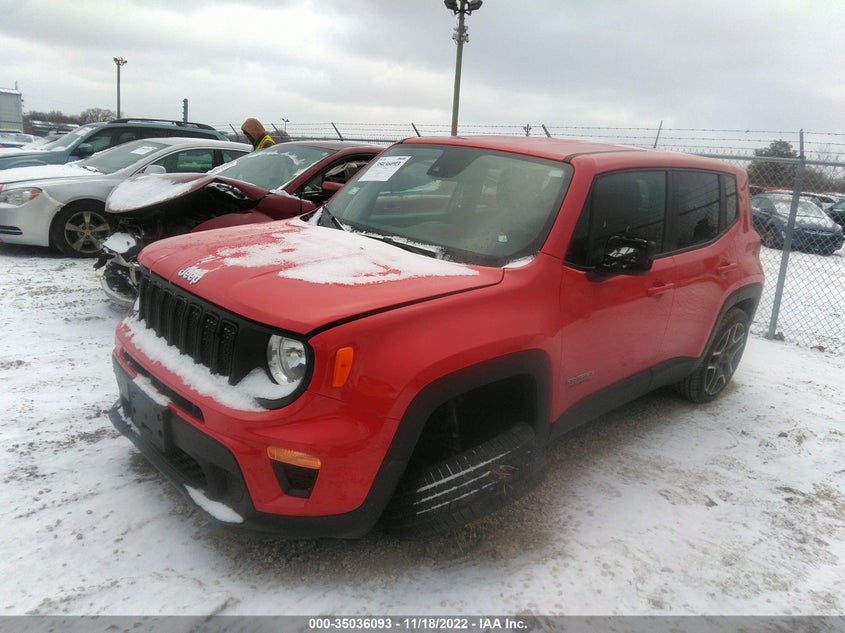VIN ZACNJCAB6MPM73080 2021 JEEP RENEGADE JEEPSTER
