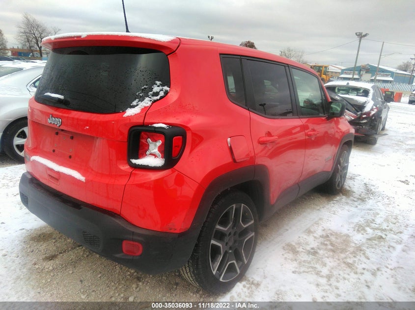 VIN ZACNJCAB6MPM73080 2021 JEEP RENEGADE JEEPSTER