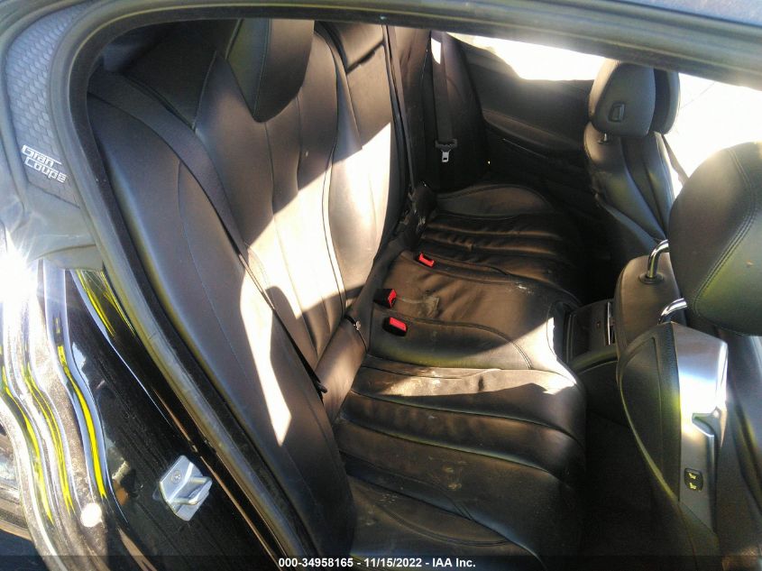 2013 BMW 650I GRAN COUPE WBA6B2C57DD128660