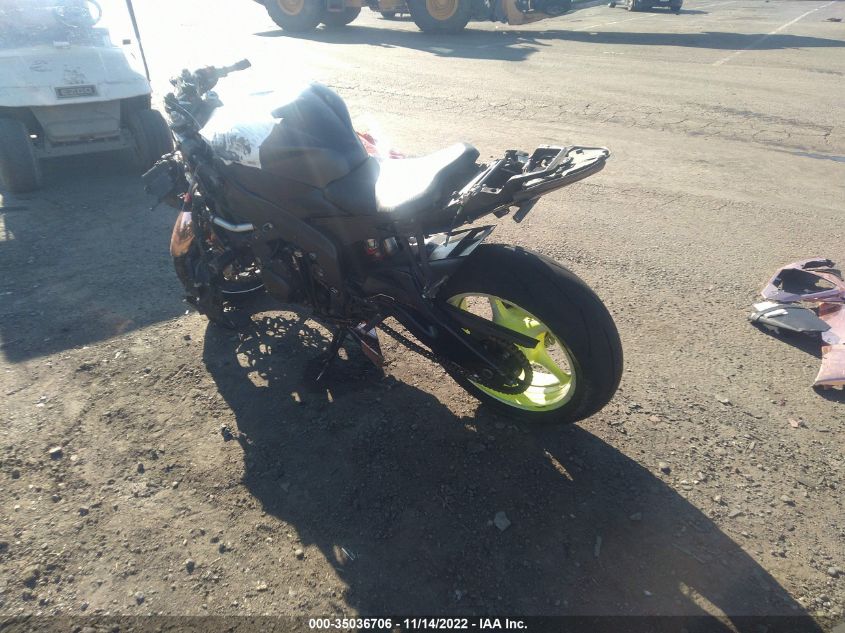 2007 YAMAHA YZFR6 L JYARJ12E27A010838